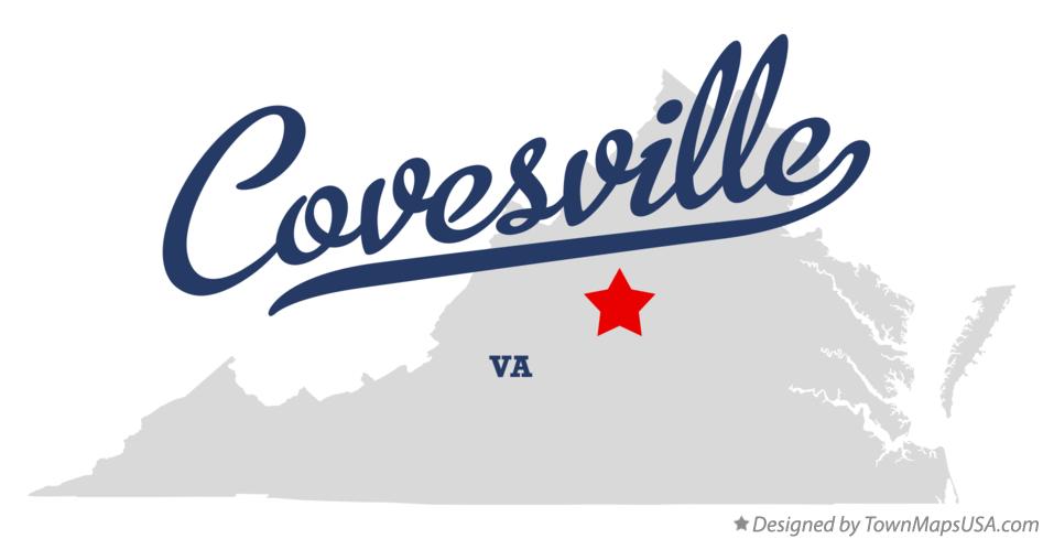 Map of Covesville Virginia VA