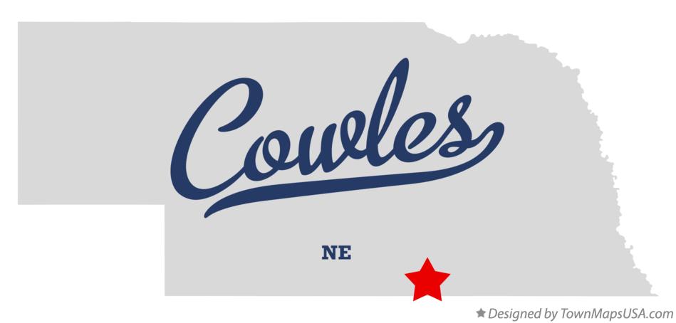 Map of Cowles Nebraska NE