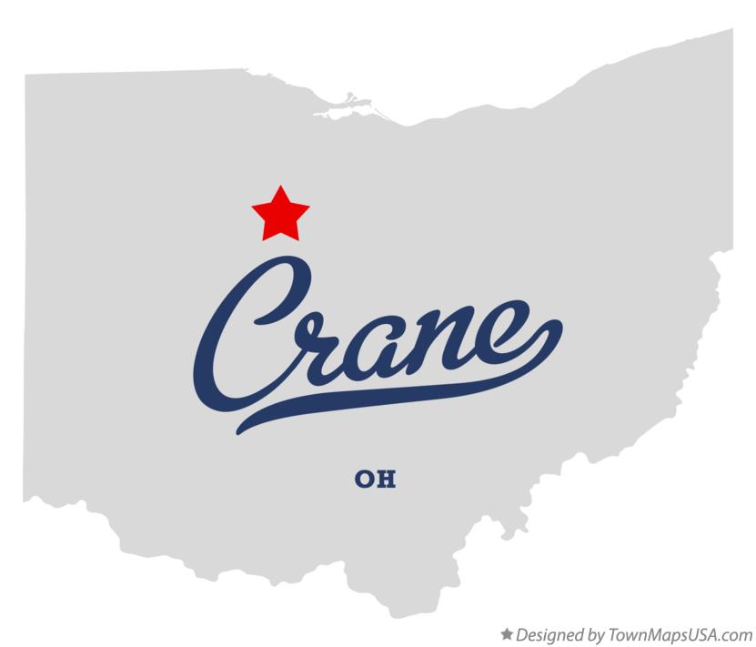 Map of Crane Ohio OH