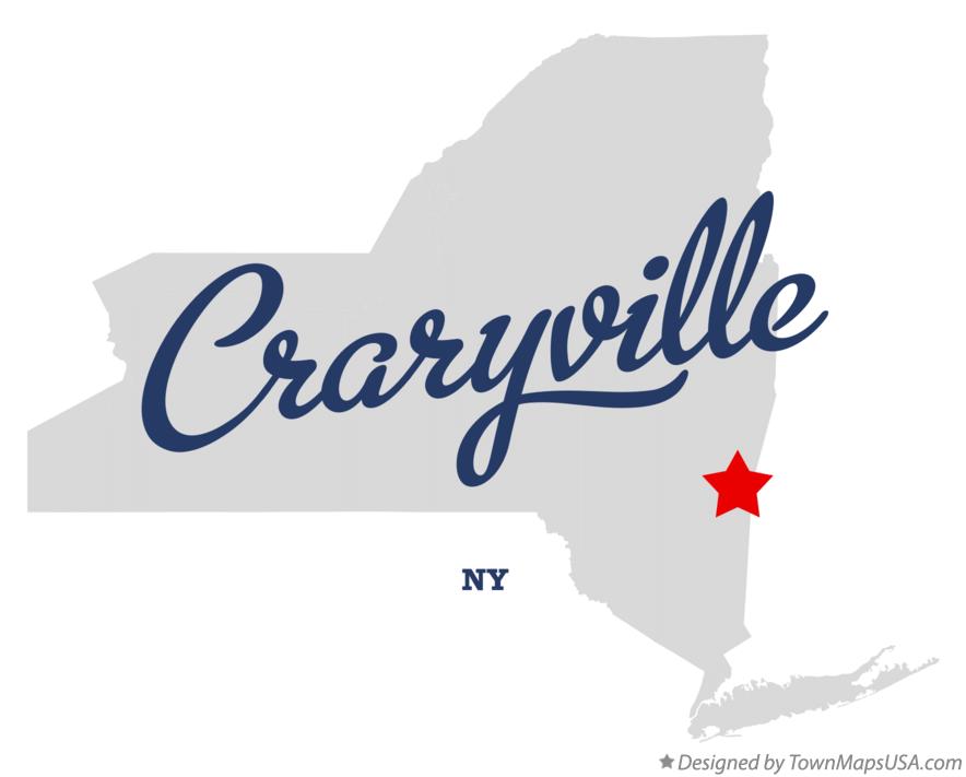 Map of Craryville New York NY