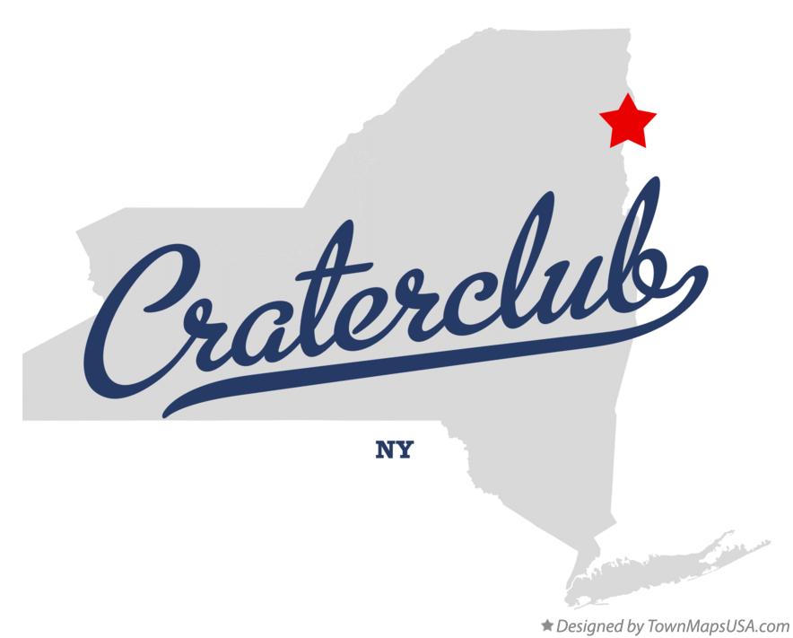 Map of Craterclub New York NY