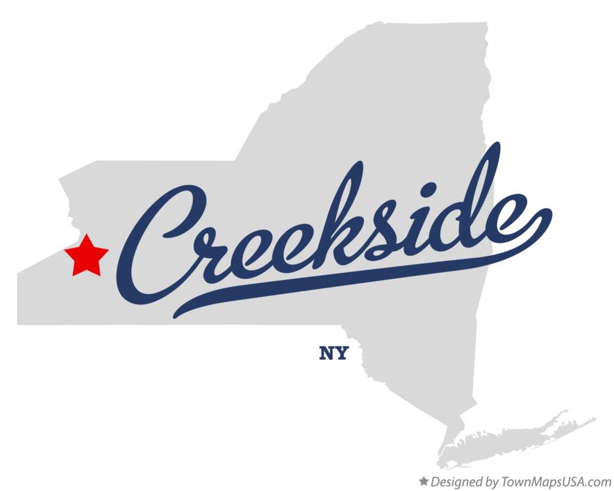 Map of Creekside New York NY