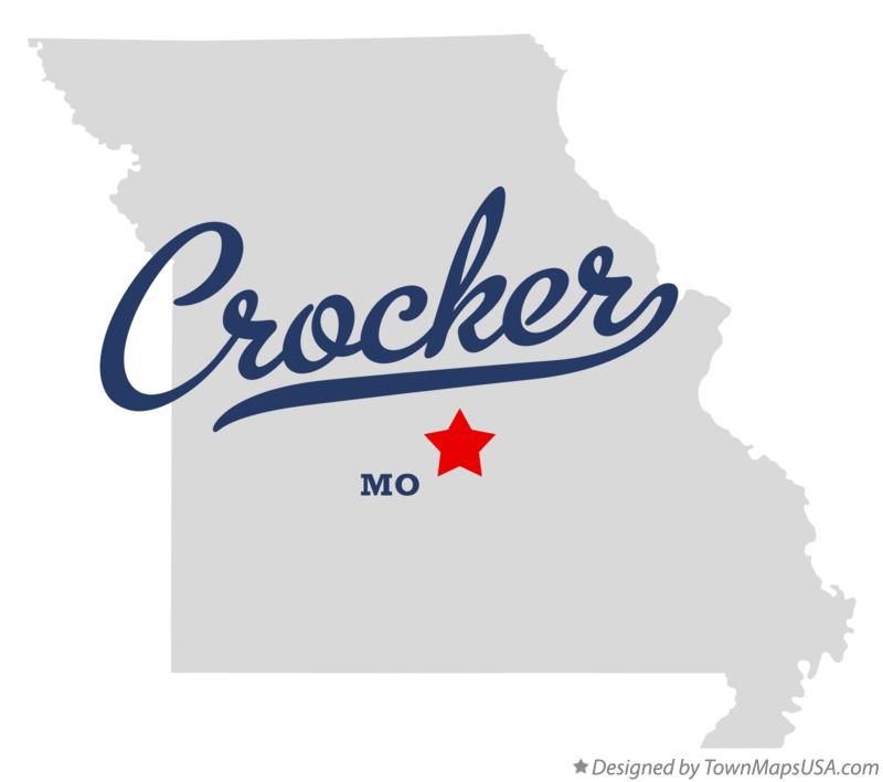 Map of Crocker Missouri MO