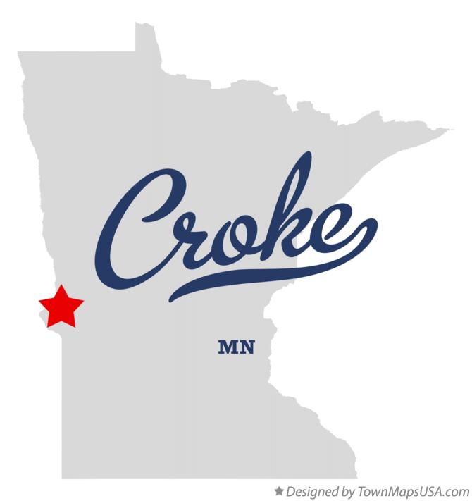 Map of Croke Minnesota MN