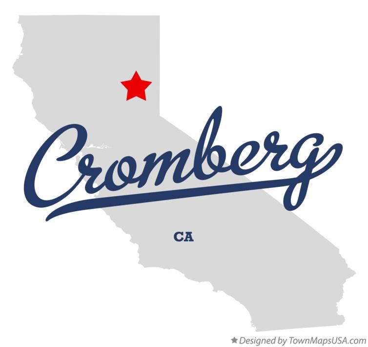 Map of Cromberg California CA