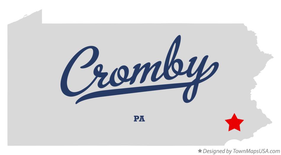 Map of Cromby Pennsylvania PA
