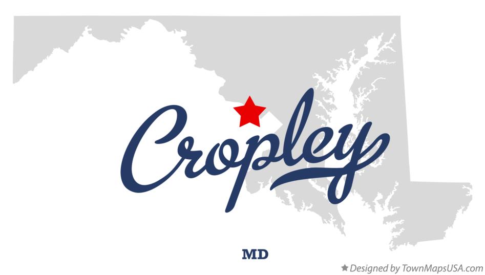 Map of Cropley Maryland MD