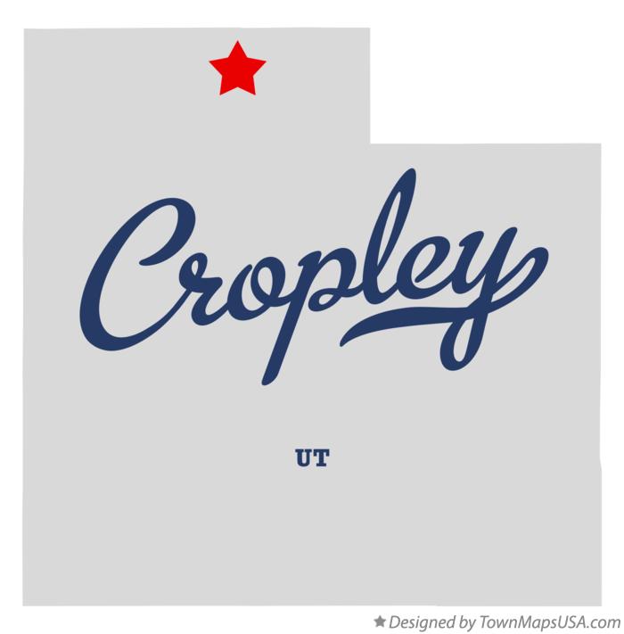 Map of Cropley Utah UT