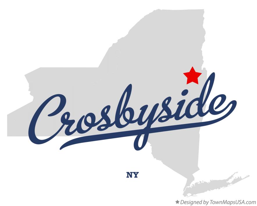 Map of Crosbyside New York NY