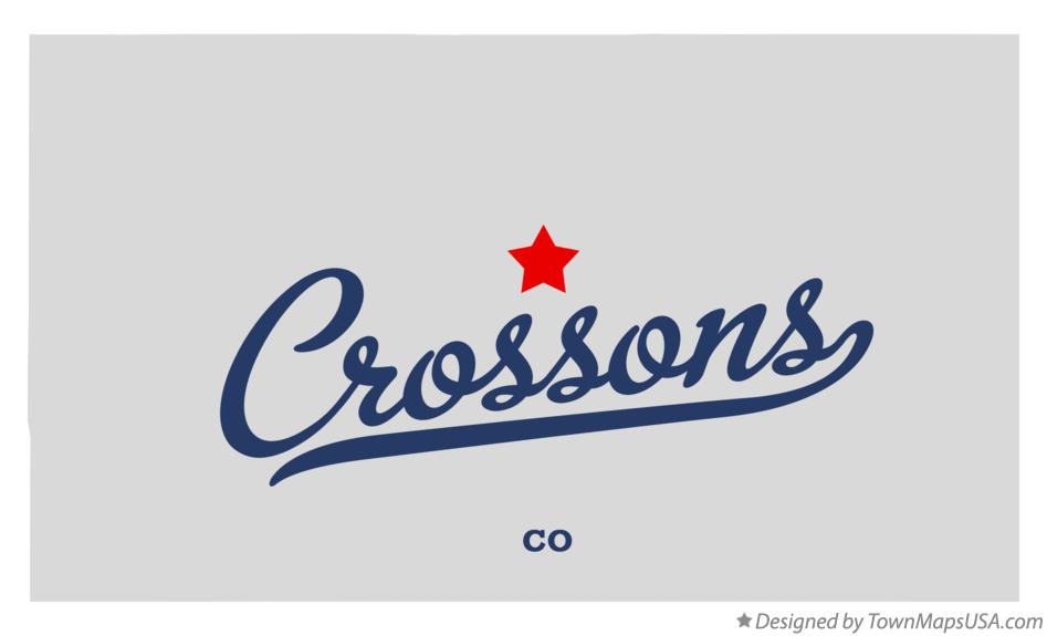 Map of Crossons Colorado CO