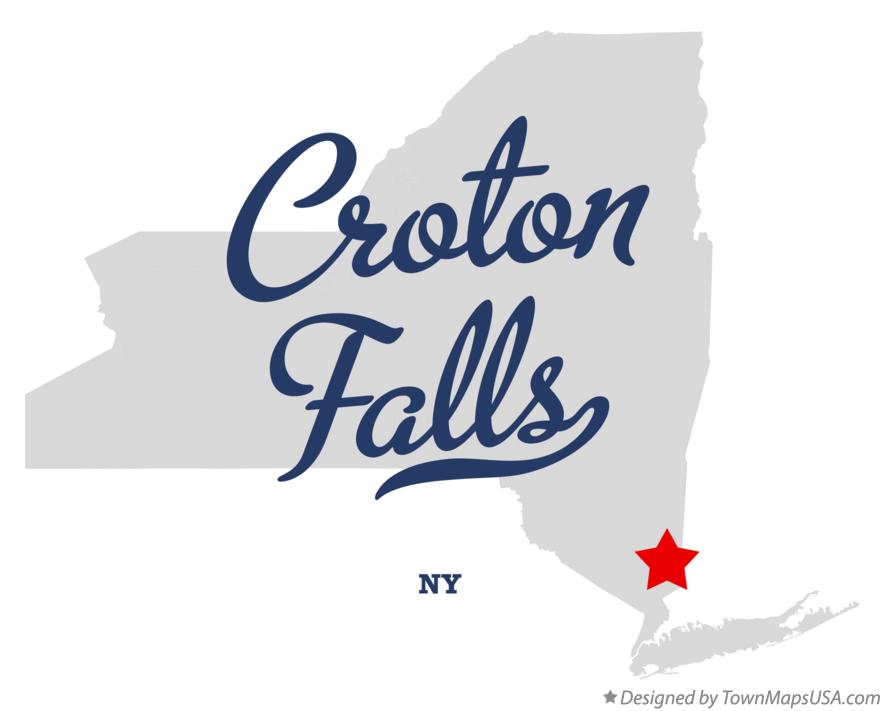 Map of Croton Falls New York NY