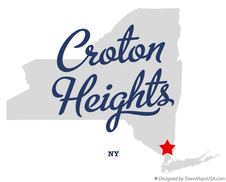 Map of Croton Heights New York NY