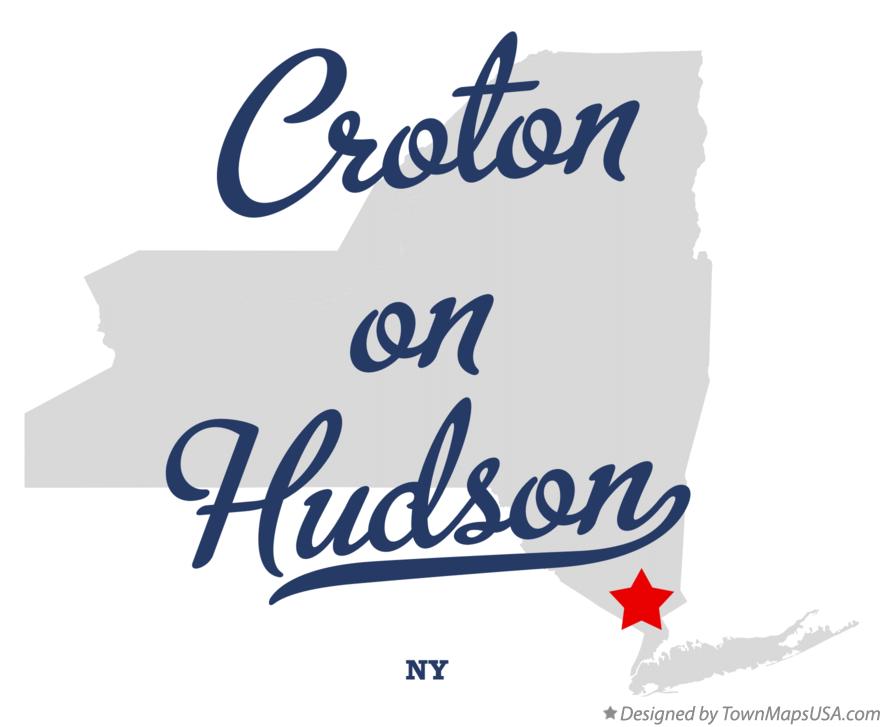 Map of Croton-on-Hudson New York NY