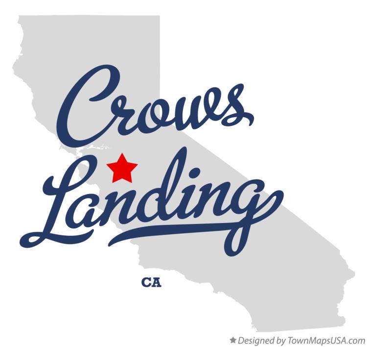 Map of Crows Landing California CA