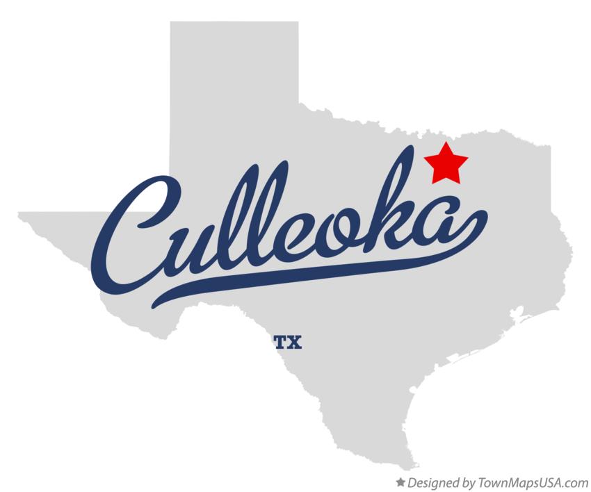 Map of Culleoka Texas TX