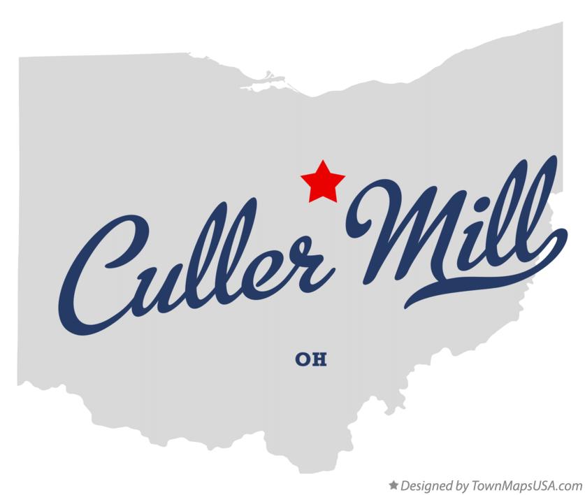 Map of Culler Mill Ohio OH