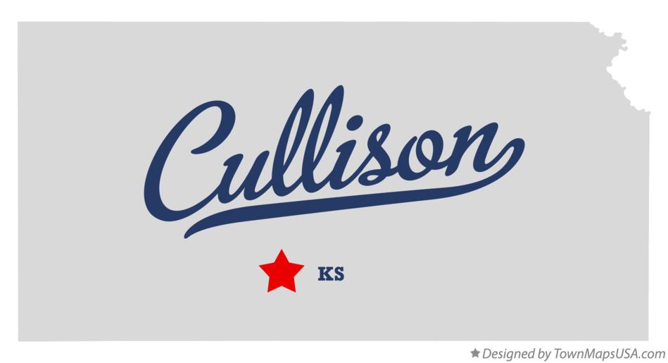 Map of Cullison Kansas KS