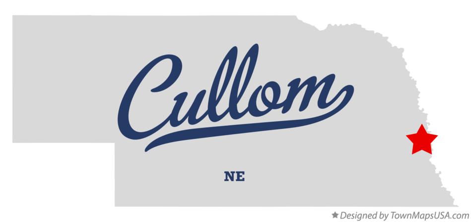 Map of Cullom Nebraska NE