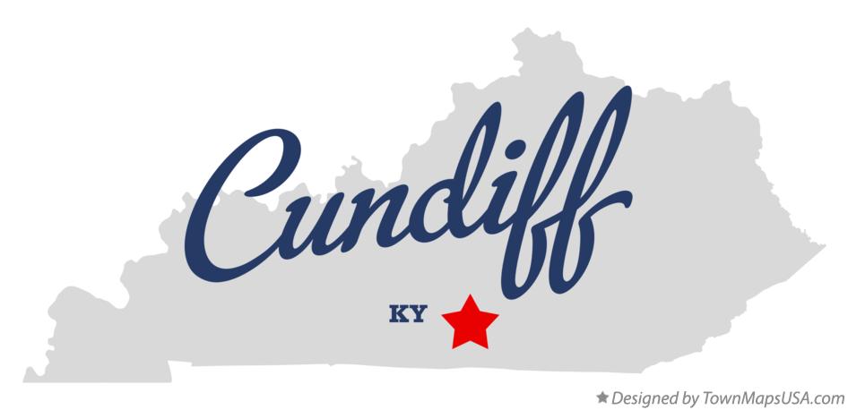 Map of Cundiff Kentucky KY
