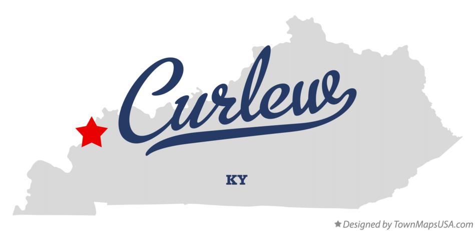 Map of Curlew Kentucky KY
