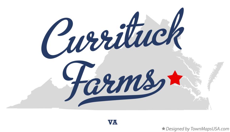 Map of Currituck Farms Virginia VA
