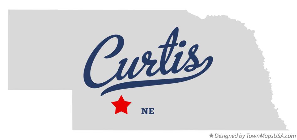 Map of Curtis Nebraska NE