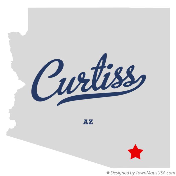 Map of Curtiss Arizona AZ