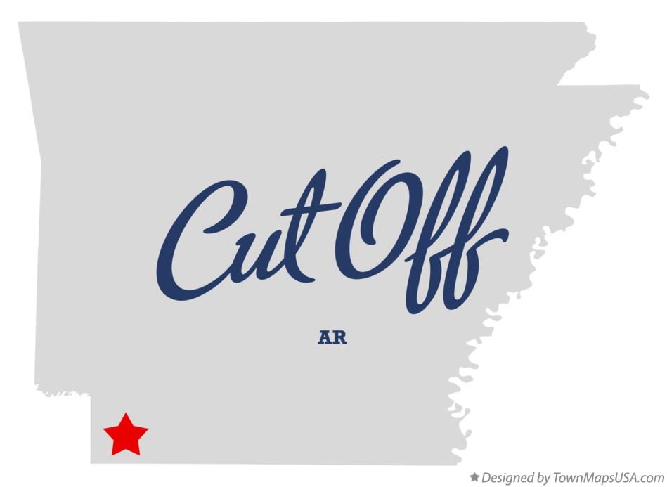 Map of Cut Off Arkansas AR