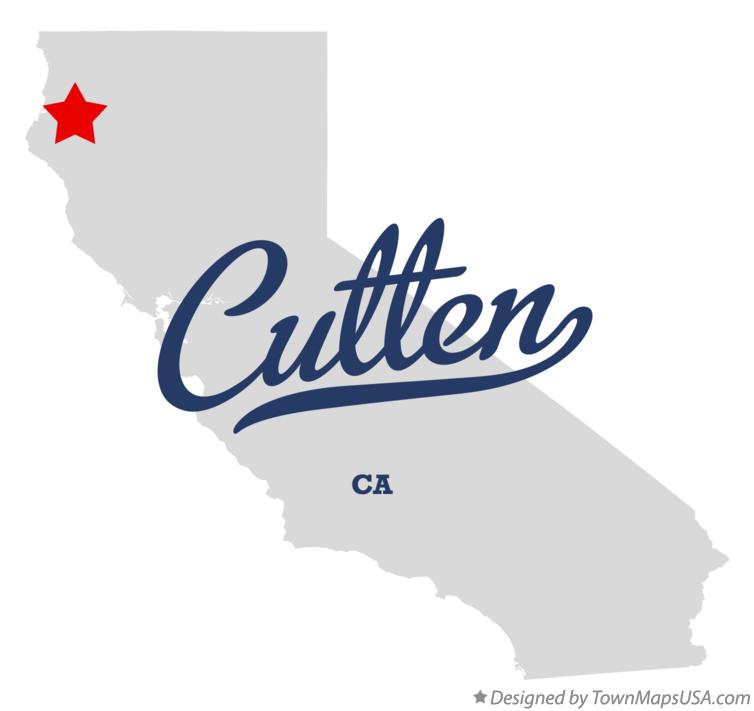 Map of Cutten California CA