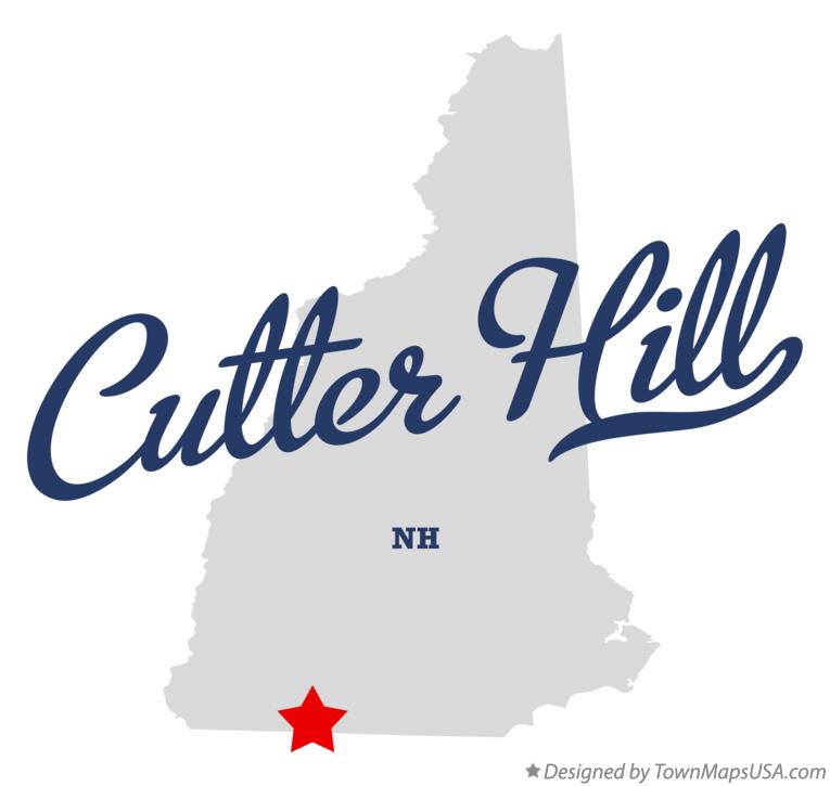 Map of Cutter Hill New Hampshire NH