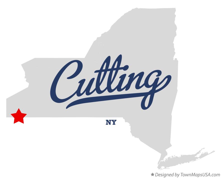 Map of Cutting New York NY