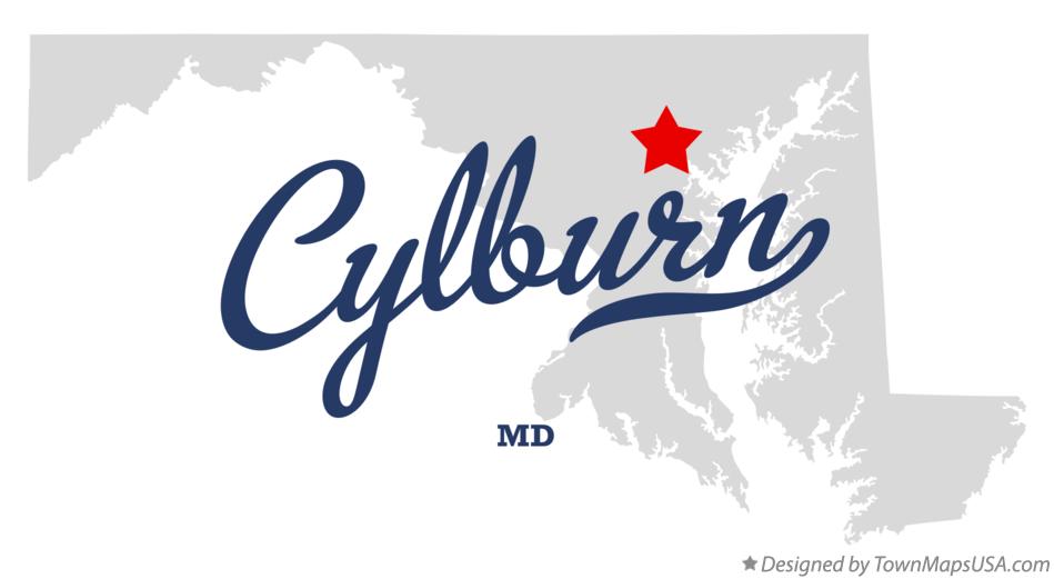 Map of Cylburn Maryland MD
