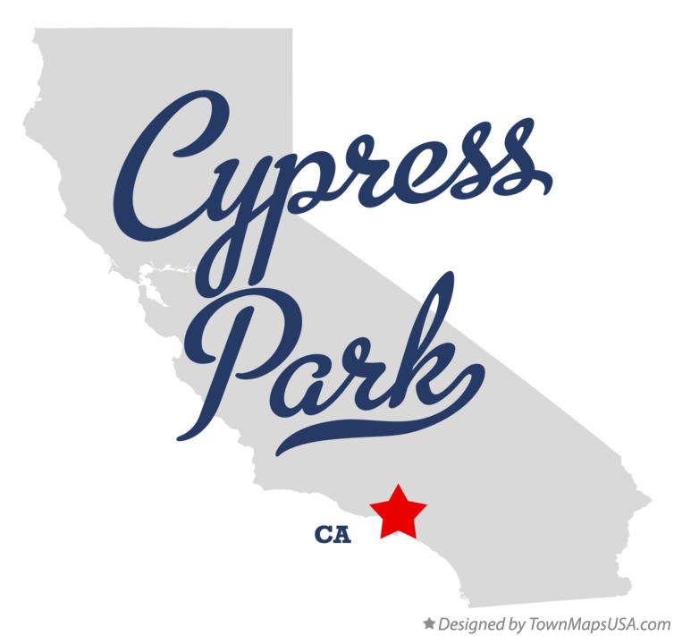 Map of Cypress Park California CA