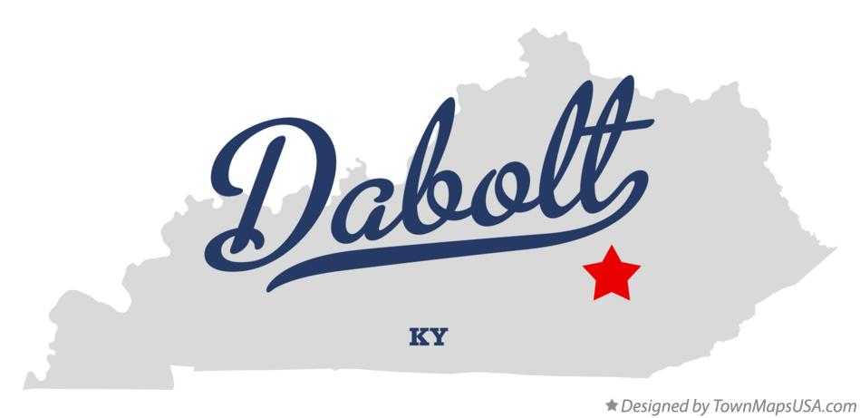 Map of Dabolt Kentucky KY