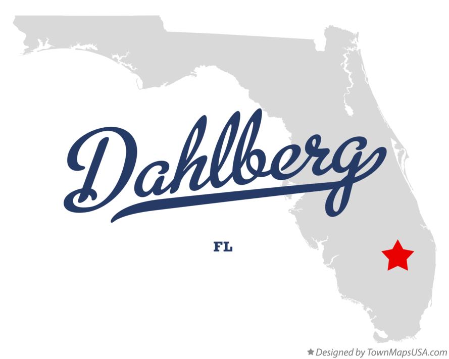 Map of Dahlberg Florida FL