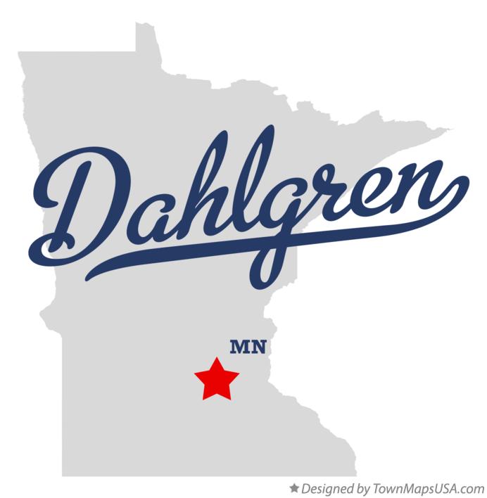 Map of Dahlgren Minnesota MN