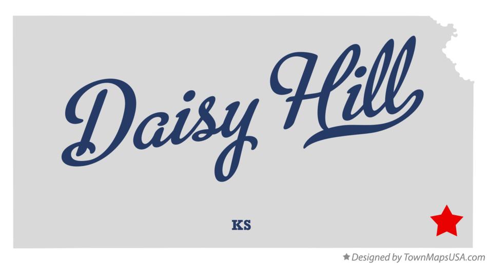 Map of Daisy Hill Kansas KS