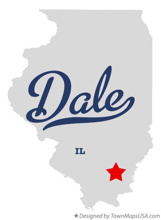 Map of Dale Illinois IL