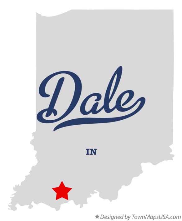 Map of Dale Indiana IN