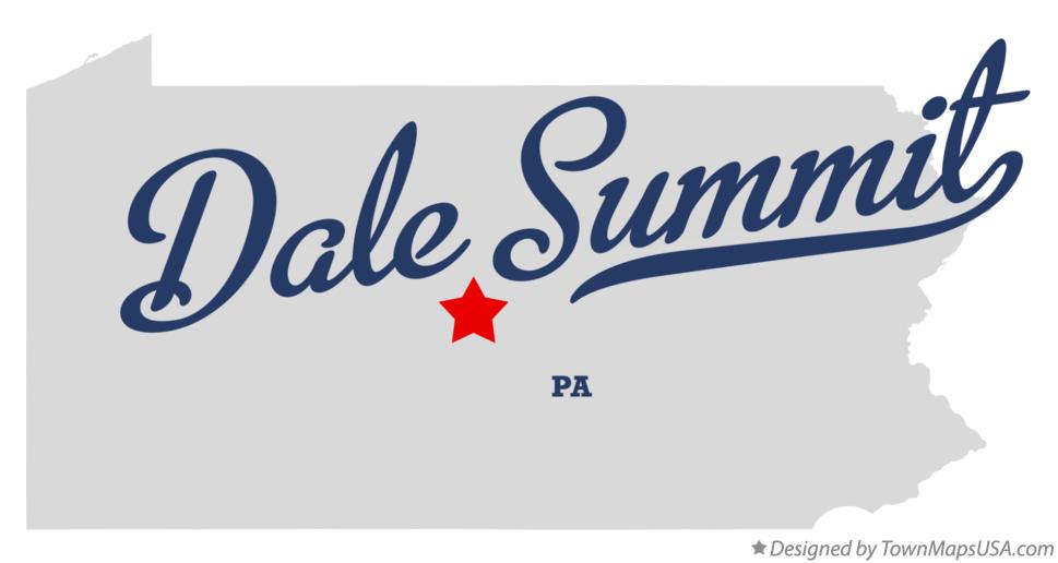 Map of Dale Summit Pennsylvania PA