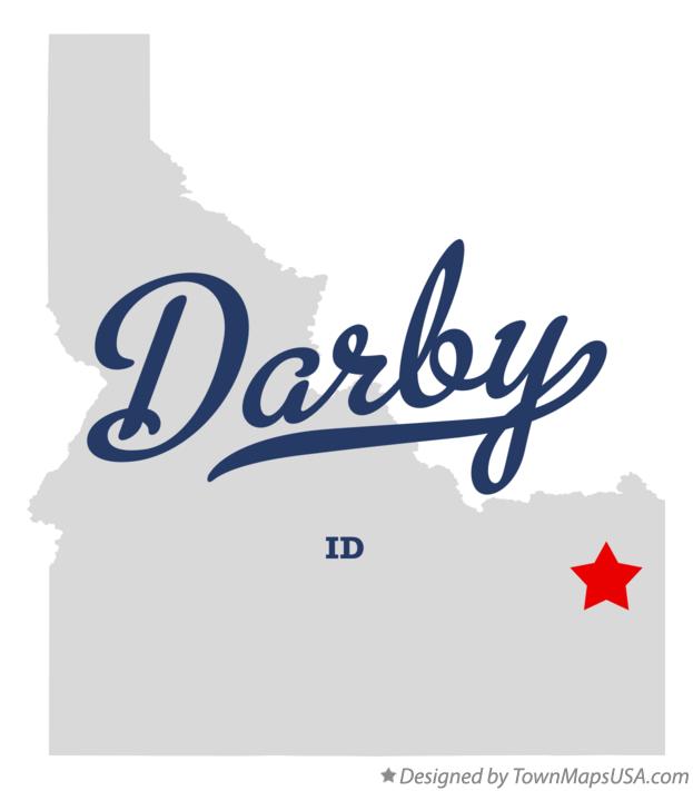 Map of Darby Idaho ID