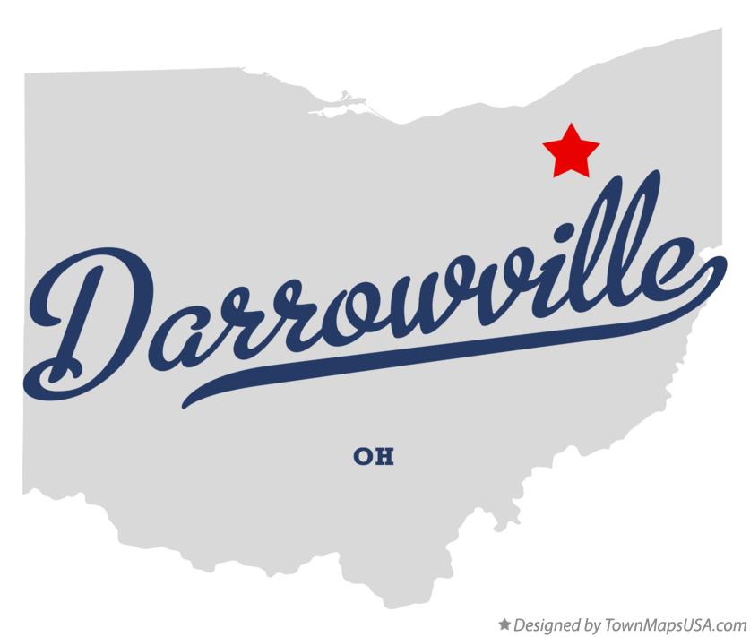 Map of Darrowville Ohio OH