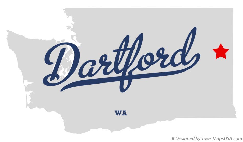 Map of Dartford Washington WA