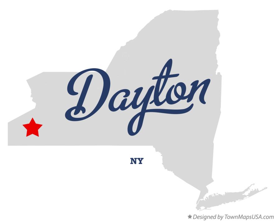 Map of Dayton New York NY