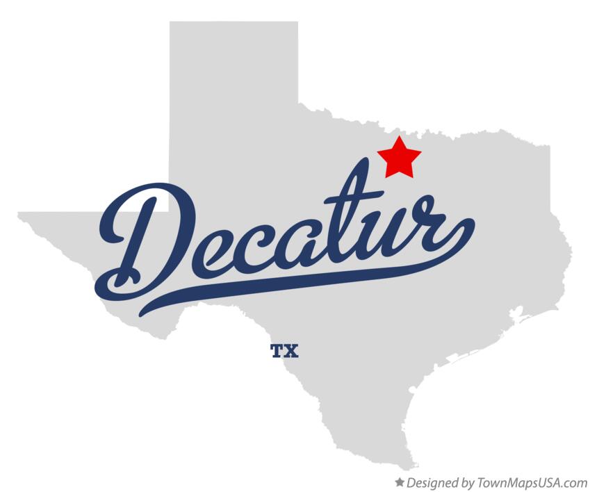Map of Decatur Texas TX