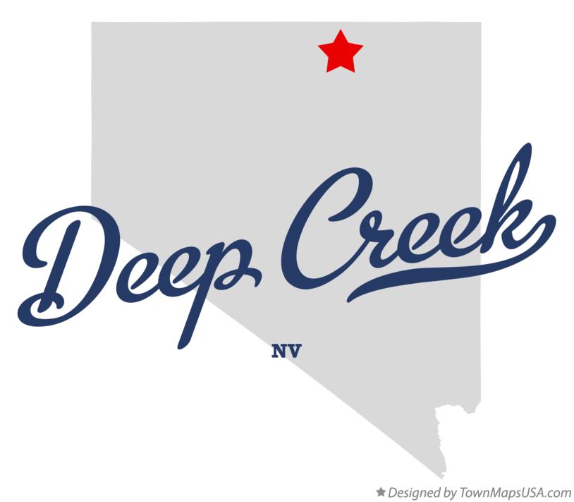 Map of Deep Creek Nevada NV