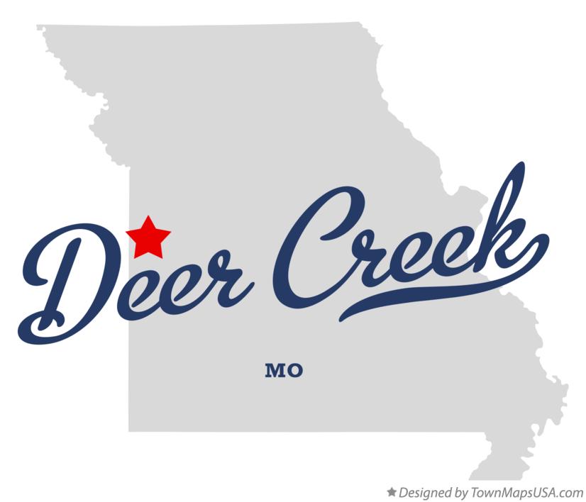 Map of Deer Creek Missouri MO