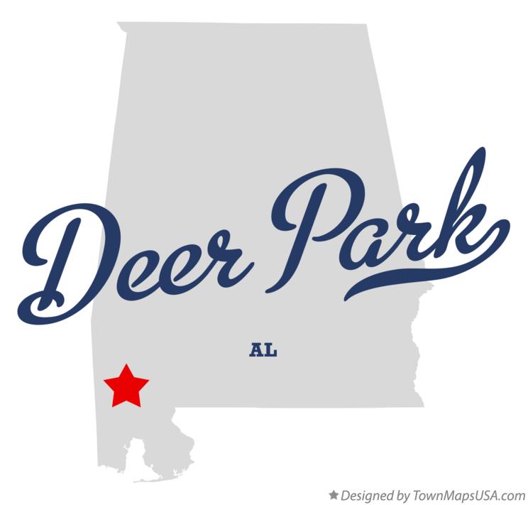 Map of Deer Park Alabama AL
