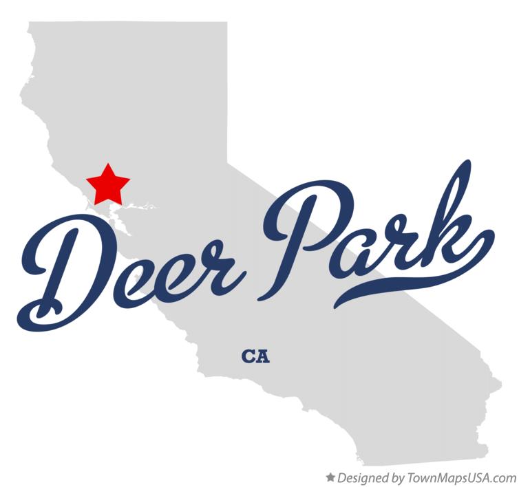 Map of Deer Park California CA