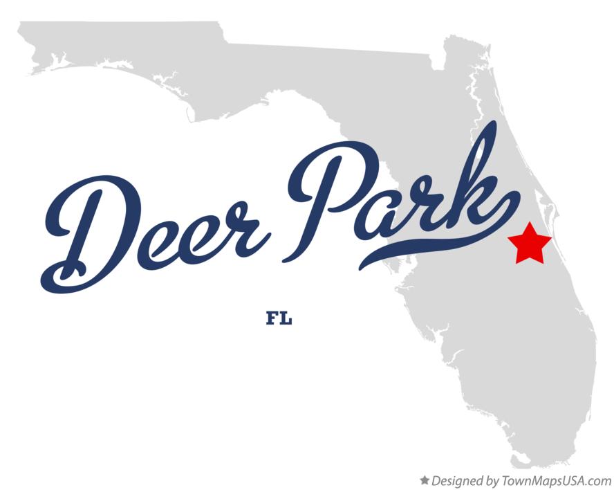 Map of Deer Park Florida FL
